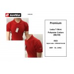Lotto Premium PC Red Polo T shirt